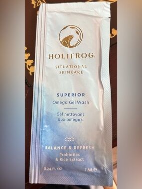 Holifrog Superior Omega Gel Wash Sachets (12) 🐸🐸